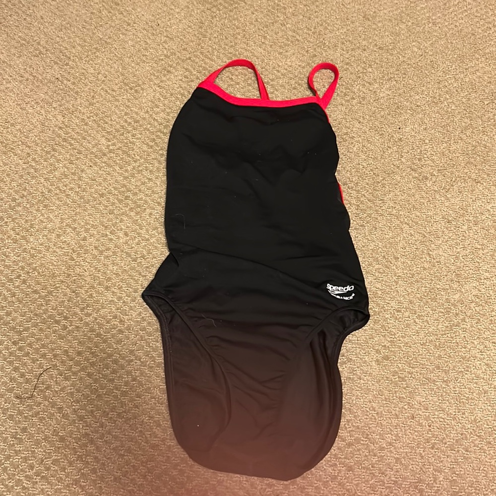Speedo circle-back onesie swimsuit